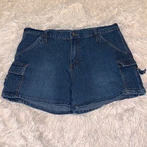 90’s F.L. Jeans Utility Denim Shorts